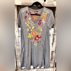 Johnny Was Adeline Embroidered Tunic
